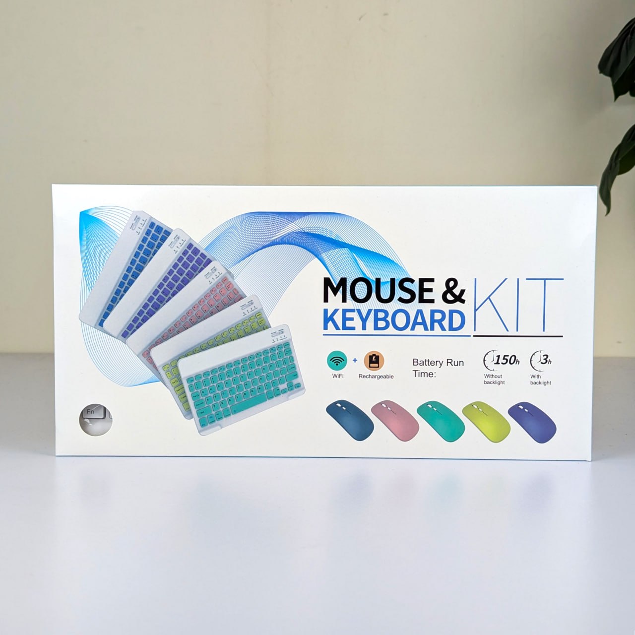 Rechargeable Bluetooth RGB Wireless Keyboard & Mouse Combo - Image 6