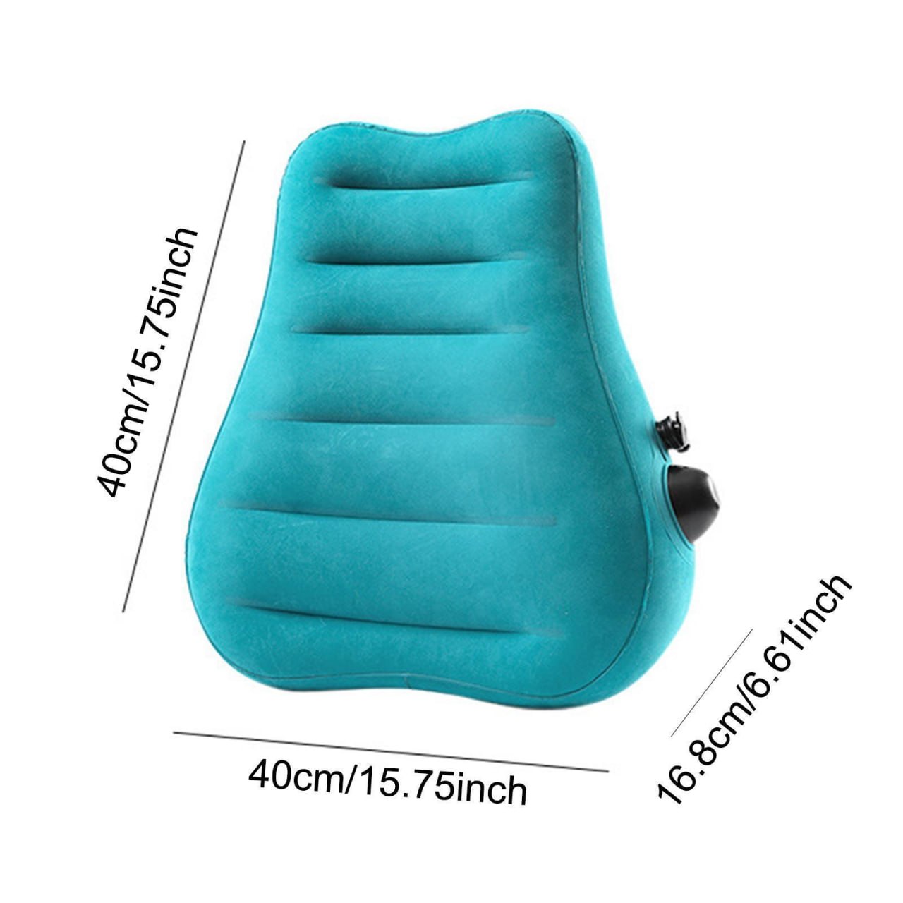Ergonomic Inflatable Lumbar Pillow – Travel-Friendly Back Support for Office & Home - Image 2