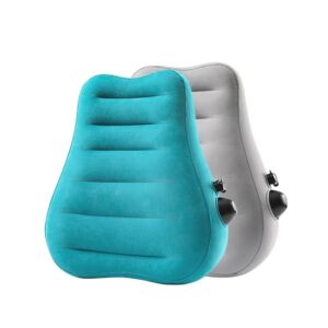 Ergonomic Inflatable Lumbar Pillow – Travel-Friendly Back Support for Office & Home