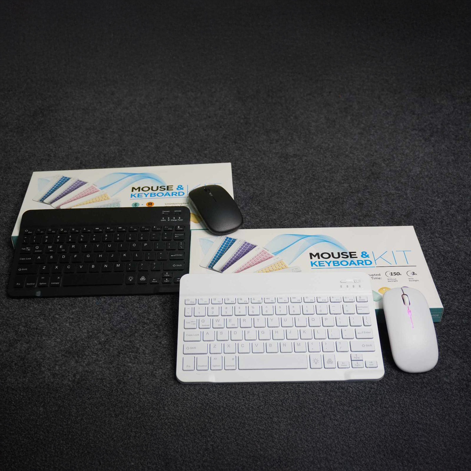 Rechargeable Bluetooth RGB Wireless Keyboard & Mouse Combo - Image 3